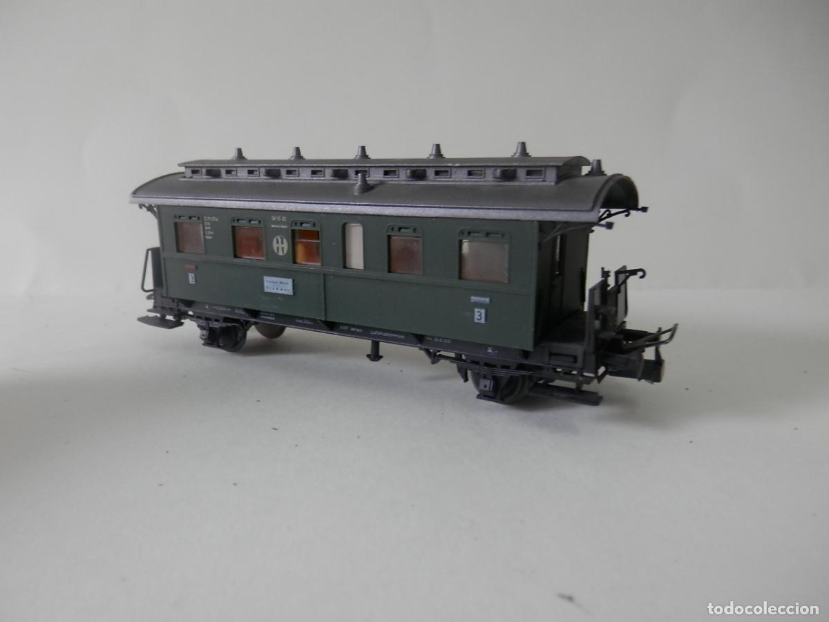 Trenes escala: VAGON PASAJEROS ESCALA HO DE FLEISCHMANN