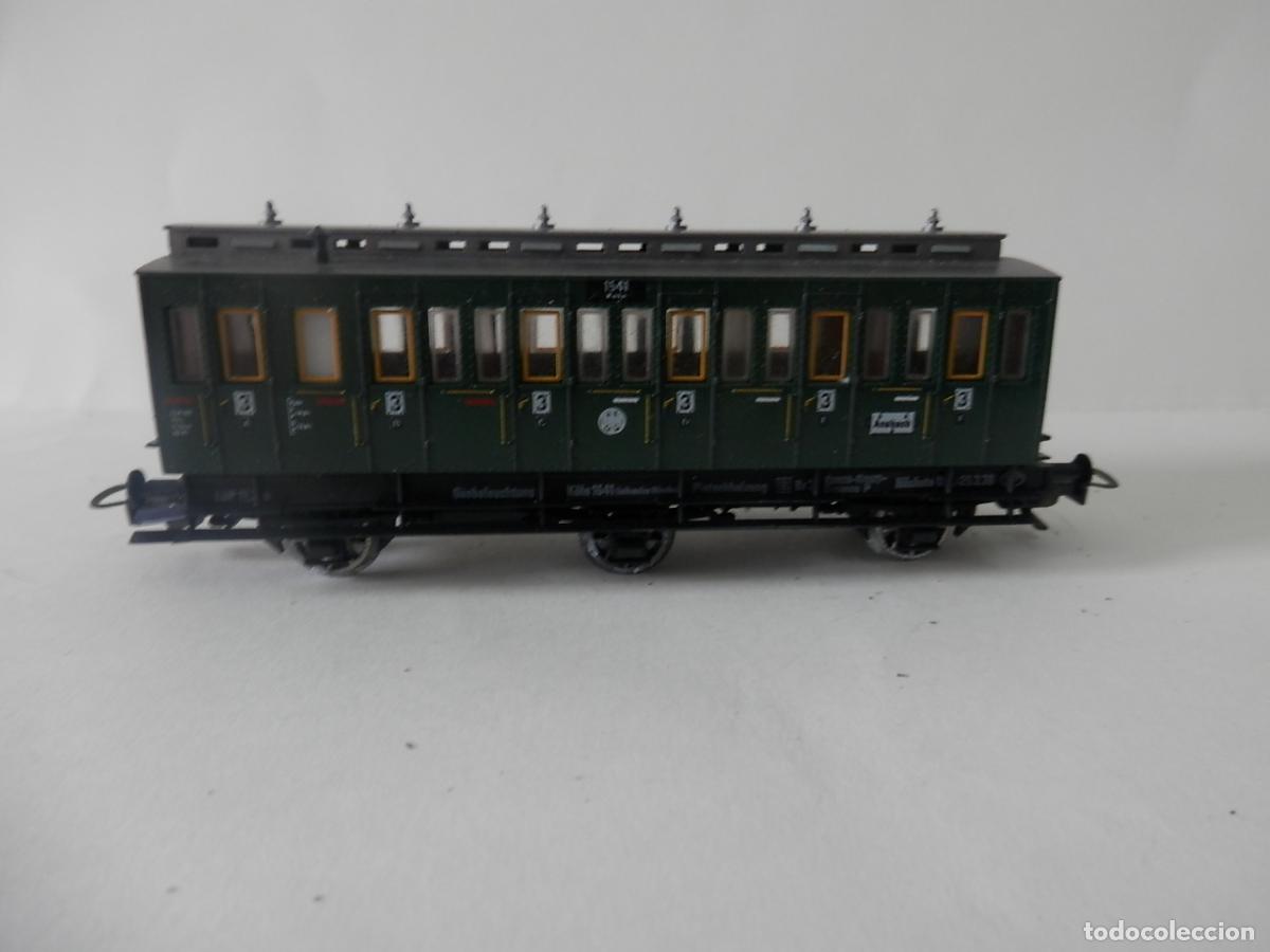 Trenes escala: VAGON PASAJEROS ESCALA HO DE FLEISCHMANN