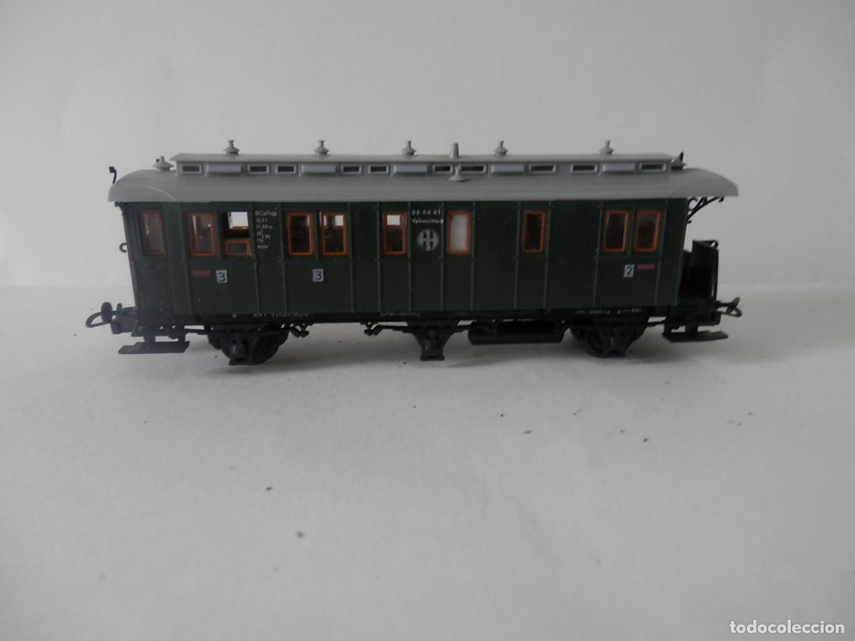 Trenes escala: VAGON PASAJEROS ESCALA HO DE FLEISCHMANN