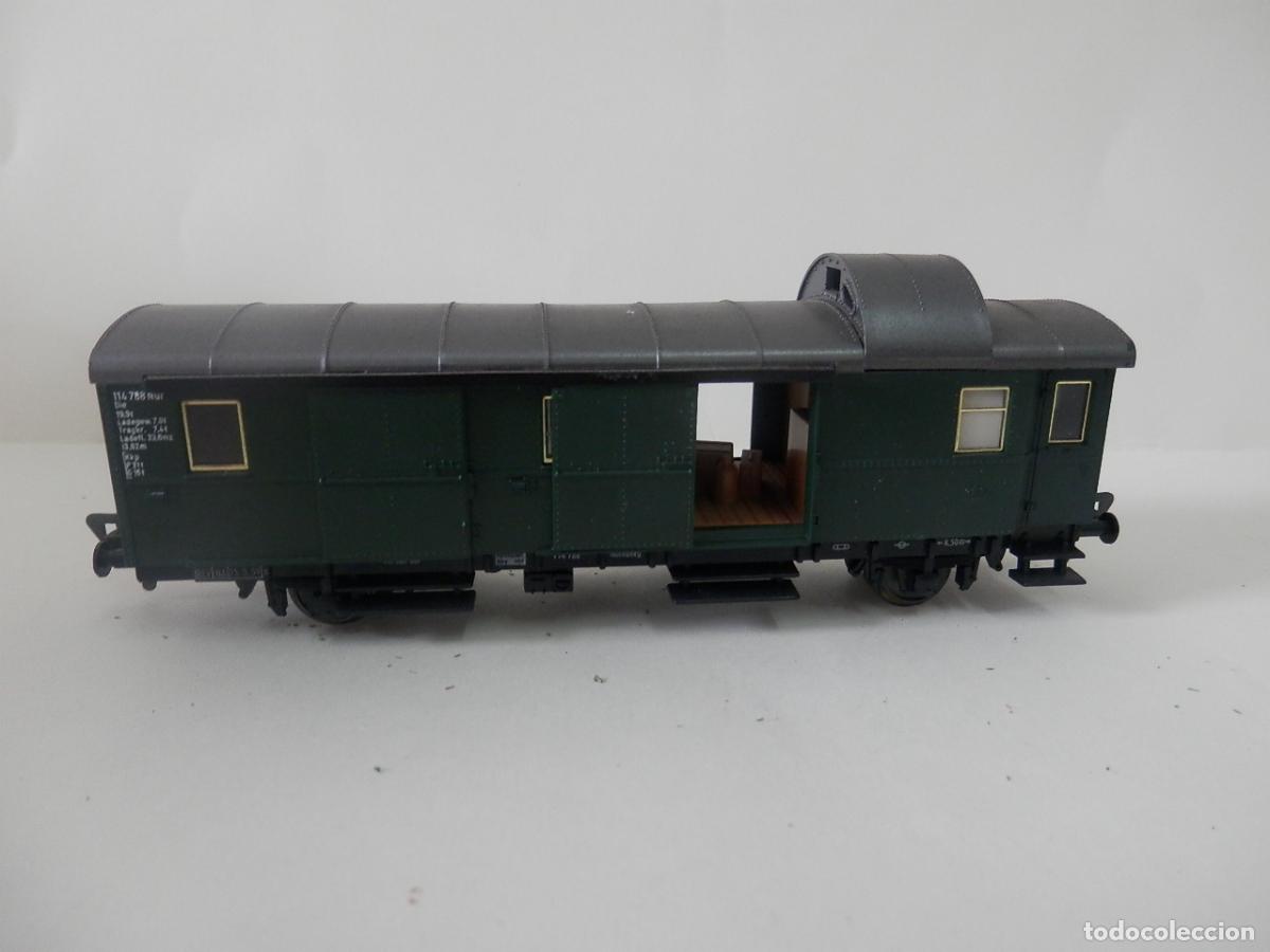 Trenes escala: VAGON FURGON DE LA DB ESCALA HO DE FLEISCHMANN