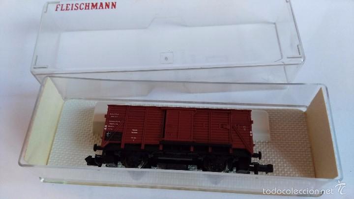 Trenes escala: vagon escala n de la marca fleischmann  en caja - Foto 1