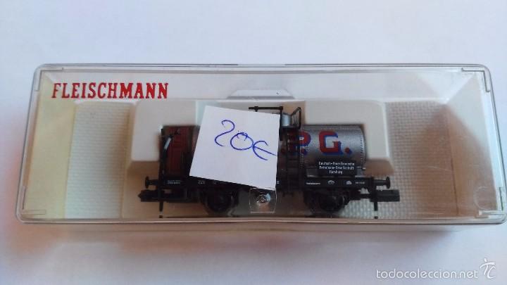 Trenes escala: vagon escala n de la marca fleischmann 8848k en caja - Foto 4