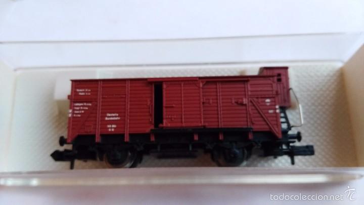 Trenes escala: vagon escala n de la marca fleischmann 8351 en caja - Foto 3