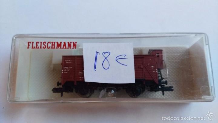 Trenes escala: vagon escala n de la marca fleischmann 8351 en caja - Foto 4
