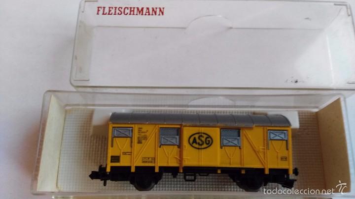 Trenes escala: vagon escala n de la marca fleischmann 8331 en caja - Foto 1