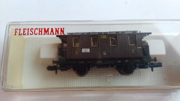 Trenes escala: vagon escala n de la marca fleischmann  en caja - Foto 1