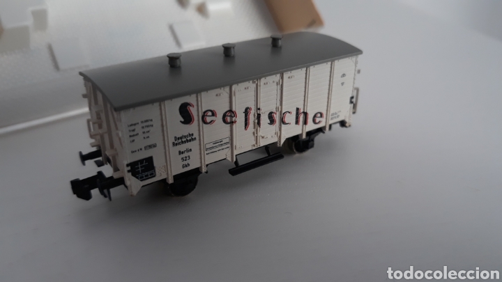 Trenes escala: Vag&oacute;n refrigerador Fleischmann - Foto 2
