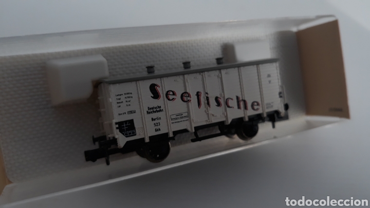 Trenes escala: Vag&oacute;n refrigerador Fleischmann - Foto 3