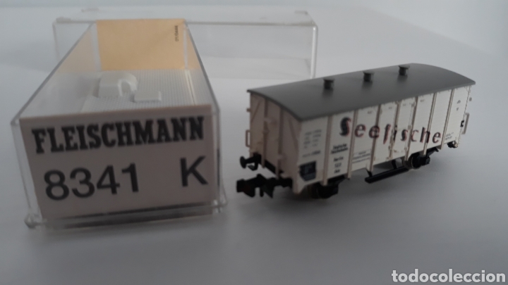 Trenes escala: Vag&oacute;n refrigerador Fleischmann - Foto 1