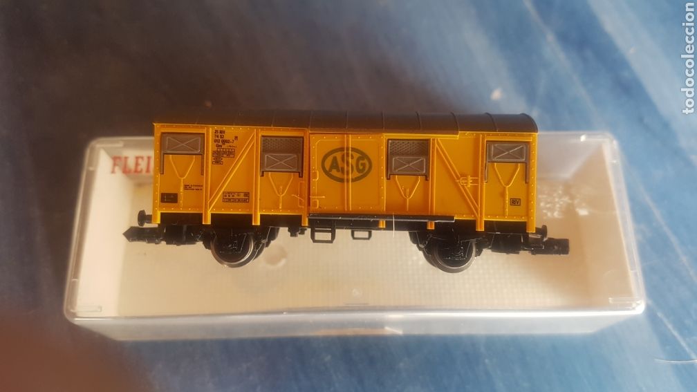 Trenes escala: VAGON TRANSPORTE ASG DE FLEISCHMANN - Foto 2