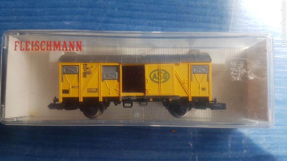 Trenes escala: VAGON TRANSPORTE ASG DE FLEISCHMANN - Foto 4