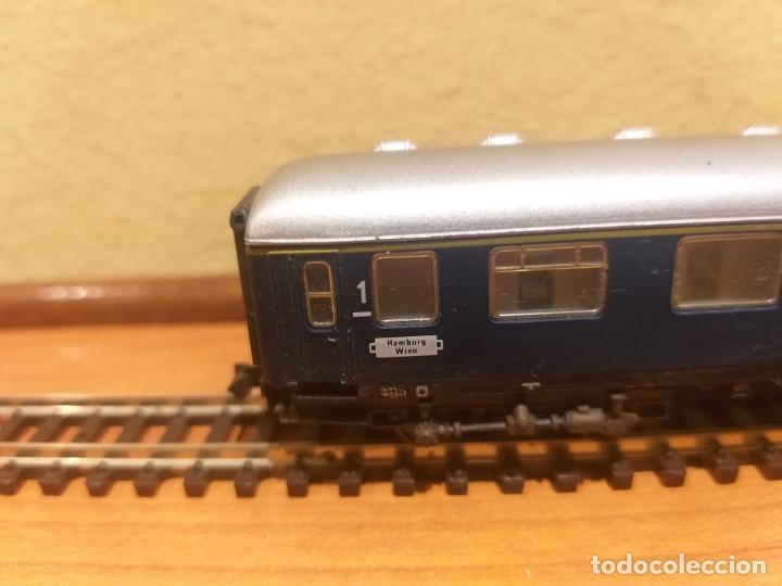 Trenes Escala: Coche primera clase de la DB color azul. Marca Fleischmann. Hamburgo/Viena - Foto 8 - 300570318
