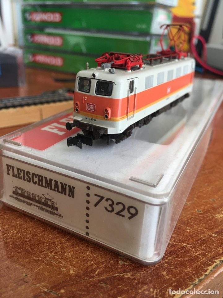 Trenes escala: Locomotora Fleischmann con luz - Foto 1