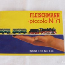 Trenes Escala: FLEISCHMANN PICCOLO 1971 1:160