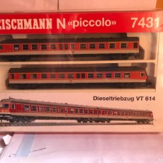 Trenes Escala: AUTOMOTOR FLEISCHMANN PICCOLO 7431. Lote 391840944