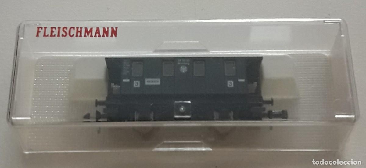Trenes escala: FLEISCHMANN &rdquo;PICCOLO&rdquo; , VAG&Oacute;N MODELO 8051, ESCALA N - Foto 1