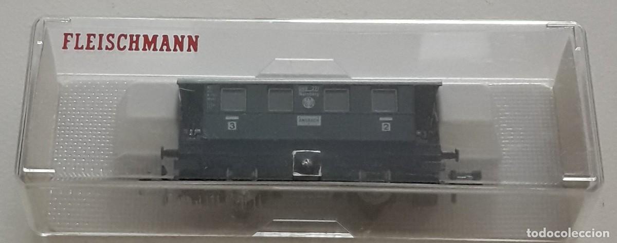 Trenes escala: FLEISCHMANN &rdquo;PICCOLO&rdquo; , VAG&Oacute;N MODELO 8052, ESCALA N - Foto 1
