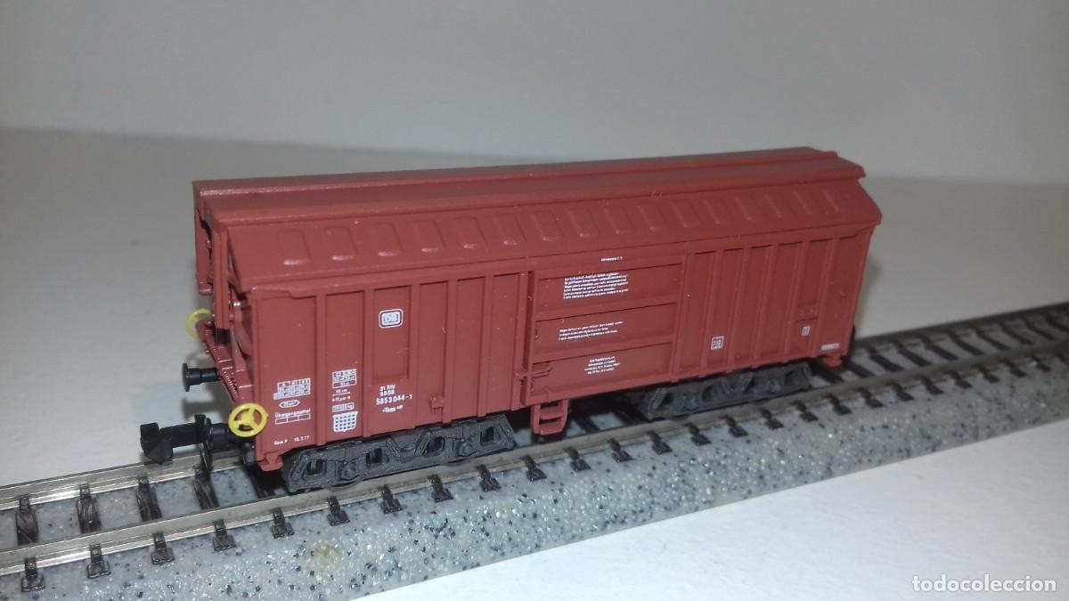 Trenes escala: FLEISCHMANN N mercancias 4 ejes -- L56-178 (Con compra de - Foto 1