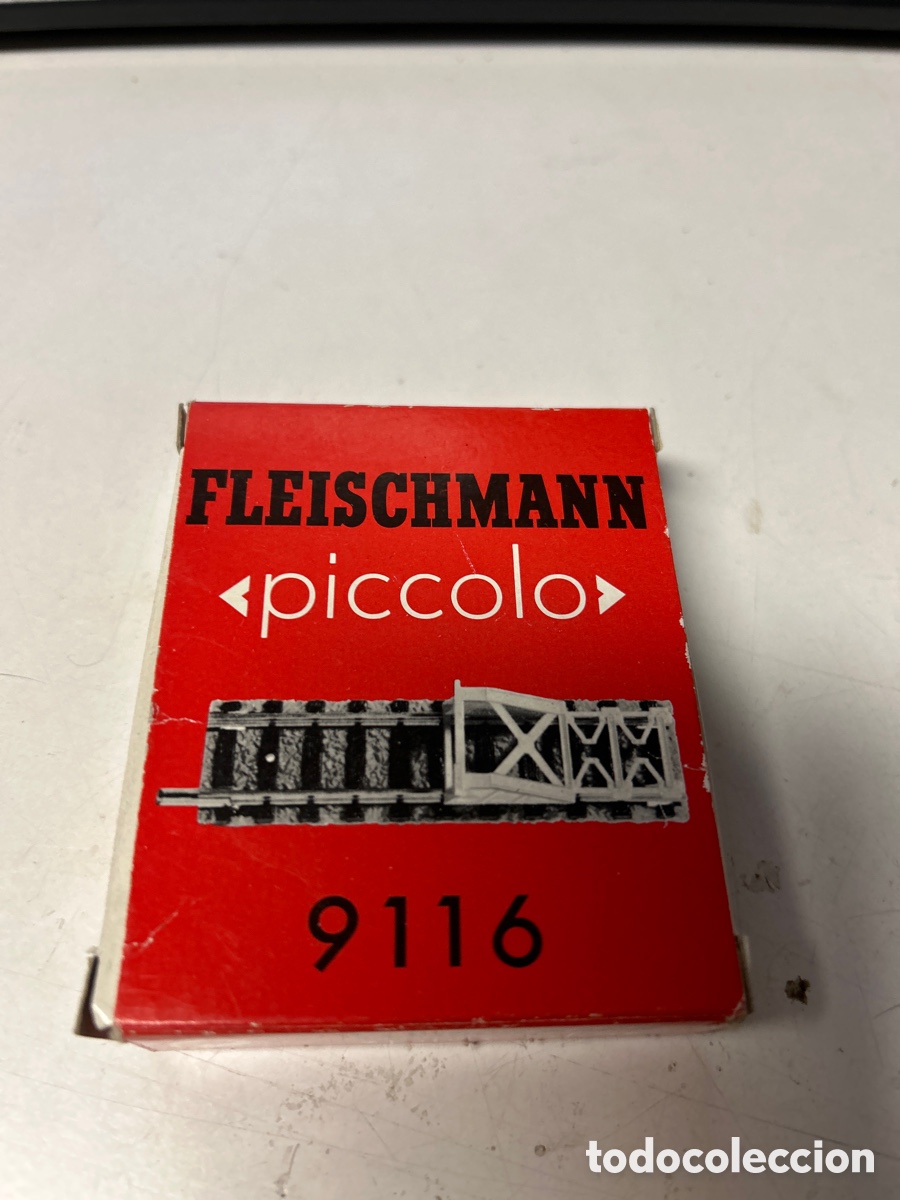 Trenes escala: FLEISCHMANN. N 3 V&Iacute;AS FINAL DE RECTA CON MASA 57,5 CON PARACHOQUES - Foto 1