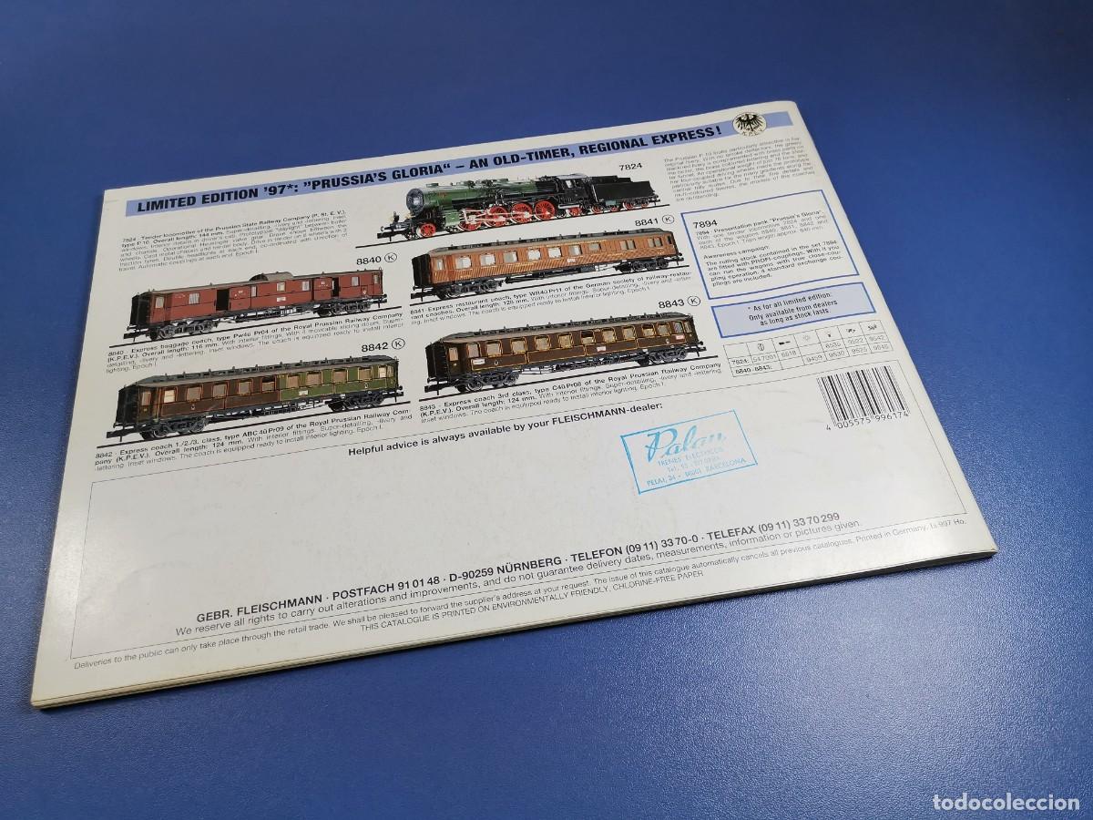 Trenes escala: FLEISCHMANN ,1997-1998 CATALOGO N PICCOLO GB - Foto 5