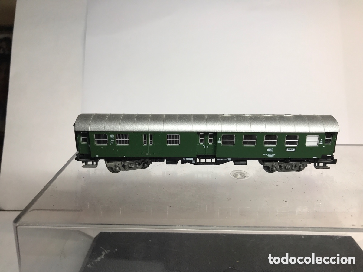 Trenes escala: VAG&Oacute;N PASAJEROS FLEISCHMANN DB PICCOLO MADE IN GERMANY - Foto 2