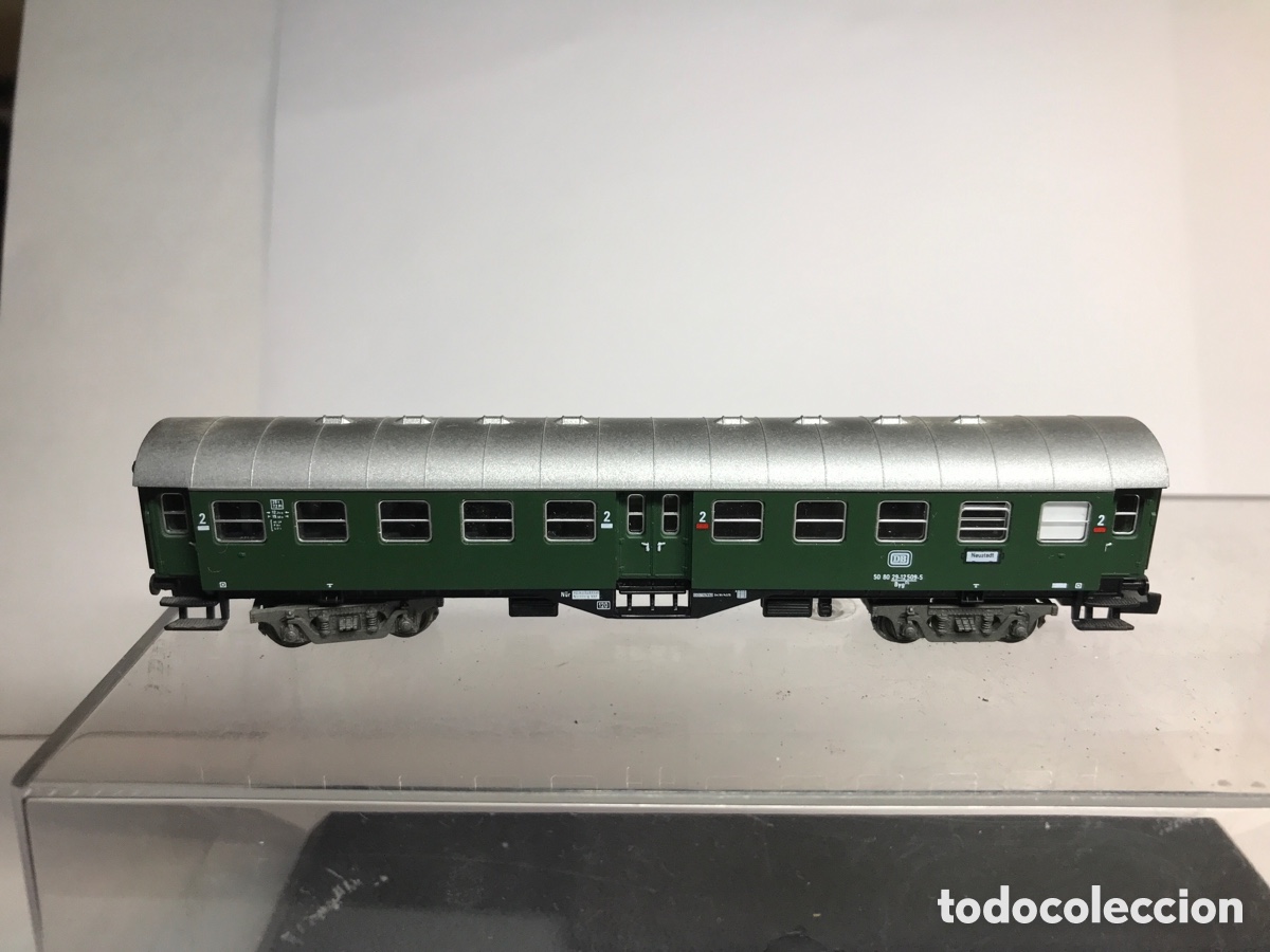 Trenes escala: VAG&Oacute;N PASAJEROS FLEISCHMANN DB PICCOLO MADE IN GERMANY - Foto 2