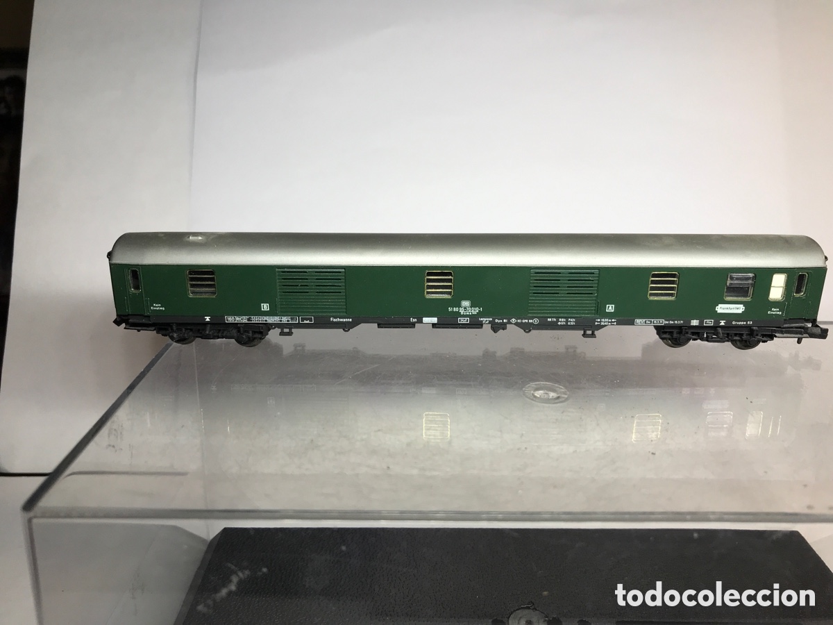 Trenes escala: VAG&Oacute;N MERCANC&Iacute;AS FLEISCHMANN DB MADE IN GERMANY - Foto 1