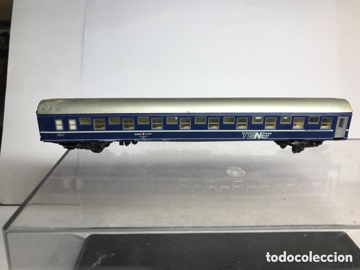 Trenes escala: VAG&Oacute;N PASAJEROS FLEISCHMANN MADE IN GERMANY PICCOLO - Foto 2