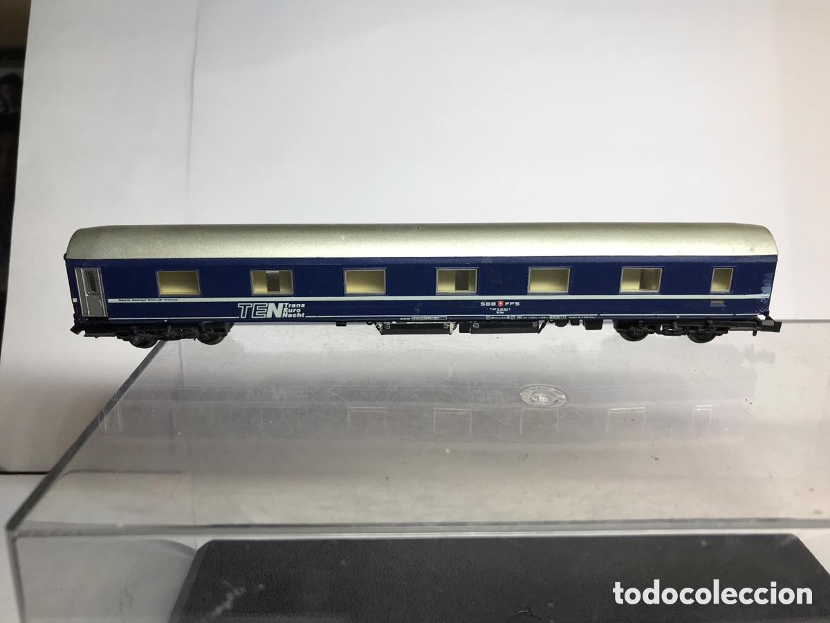 Trenes escala: VAG&Oacute;N PASAJEROS FLEISCHMANN MADE IN GERMANY PICCOLO - Foto 1