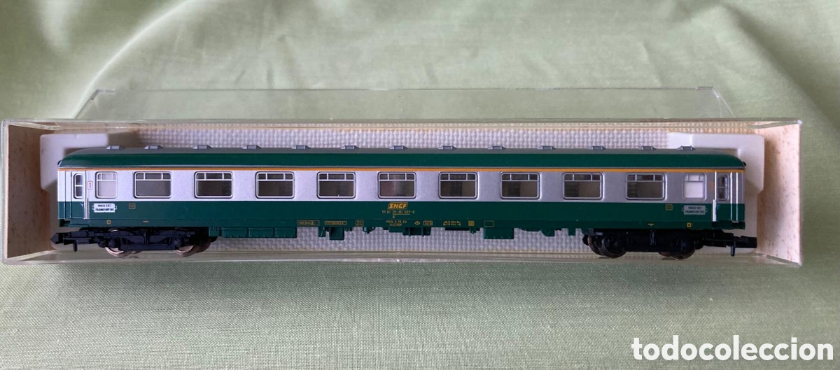 Trenes escala: Vag&oacute;n pasajeros de 1&ordf; Clase de la SNFC. Fleischmann N (Ref. 8151) - Foto 1