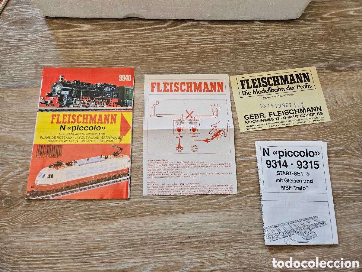 Trenes escala: Tren Fleischmann 9314 &ldquo;Piccolo&rdquo; Start Set Escala N - Foto 14