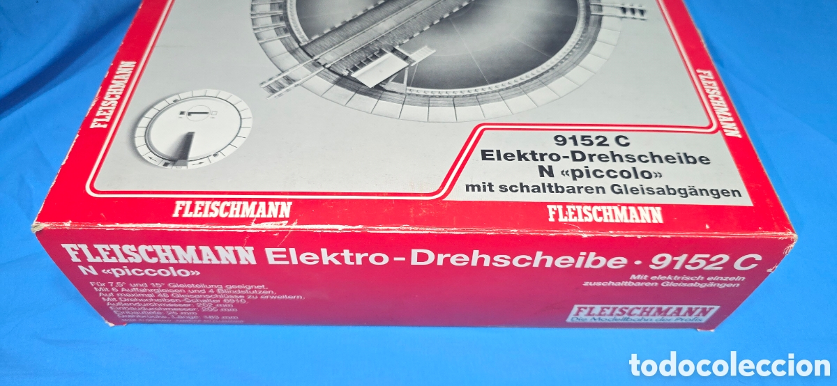 Trenes escala: FLEISCHMANN ELEKTRO - DREHSCHEIBE - 9152 C - N - PICCOLO - Foto 3