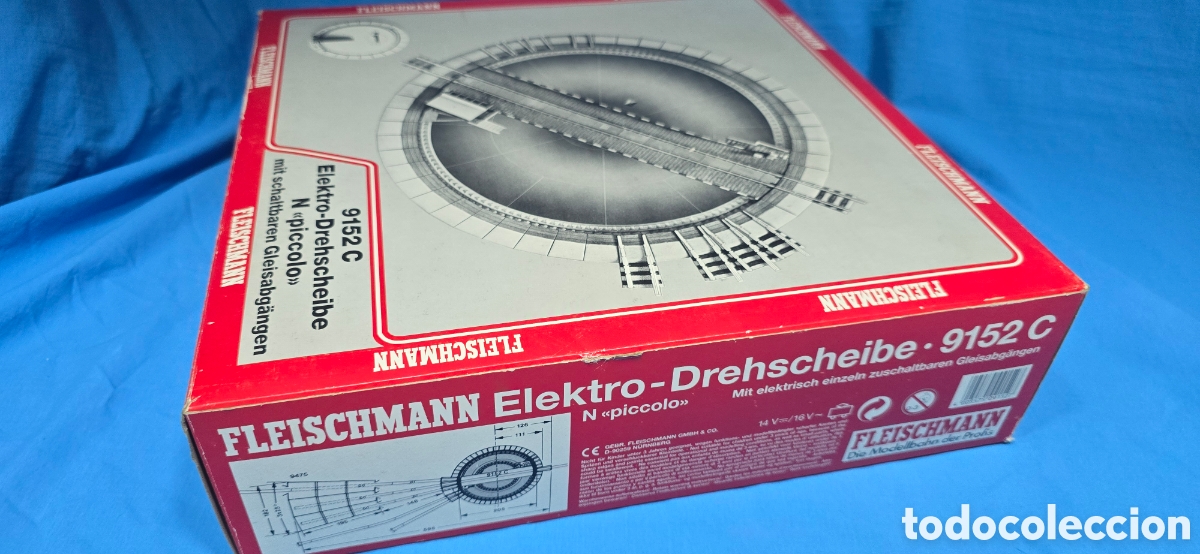 Trenes escala: FLEISCHMANN ELEKTRO - DREHSCHEIBE - 9152 C - N - PICCOLO - Foto 4