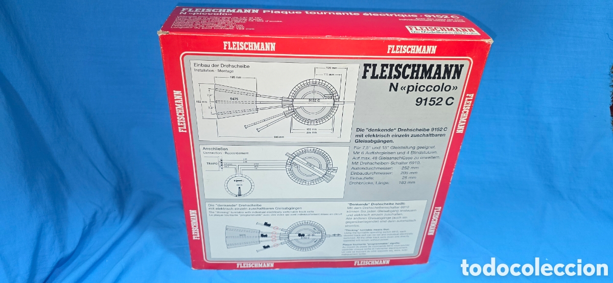 Trenes escala: FLEISCHMANN ELEKTRO - DREHSCHEIBE - 9152 C - N - PICCOLO - Foto 13