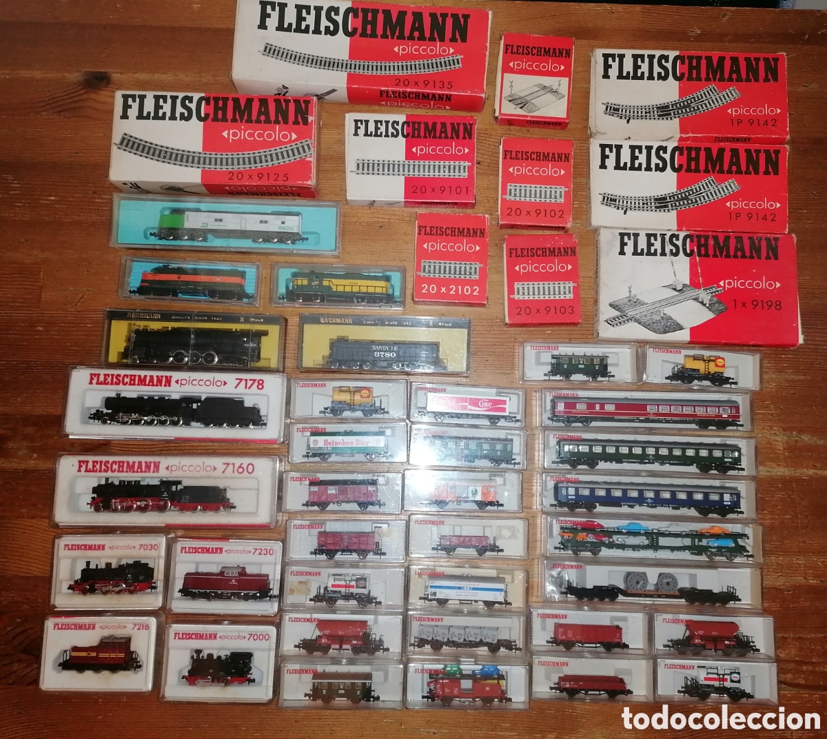 Trenes escala: Gran lote FLEISCHMANN y otros - Foto 1