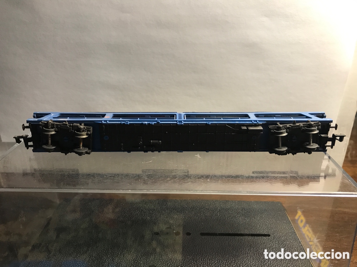 Trenes escala: VAG&Oacute;N PORTACOCHES FLEISCHMANN - Foto 5