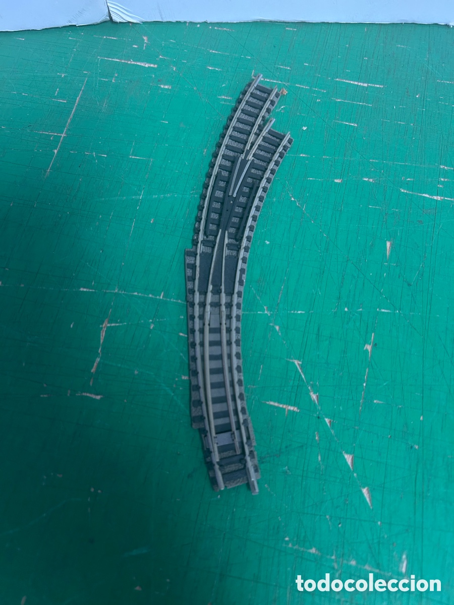Trenes escala: CAMBIO CURVO A DERECHAS FLEISCHMANN PROFI SCALA N - Foto 1