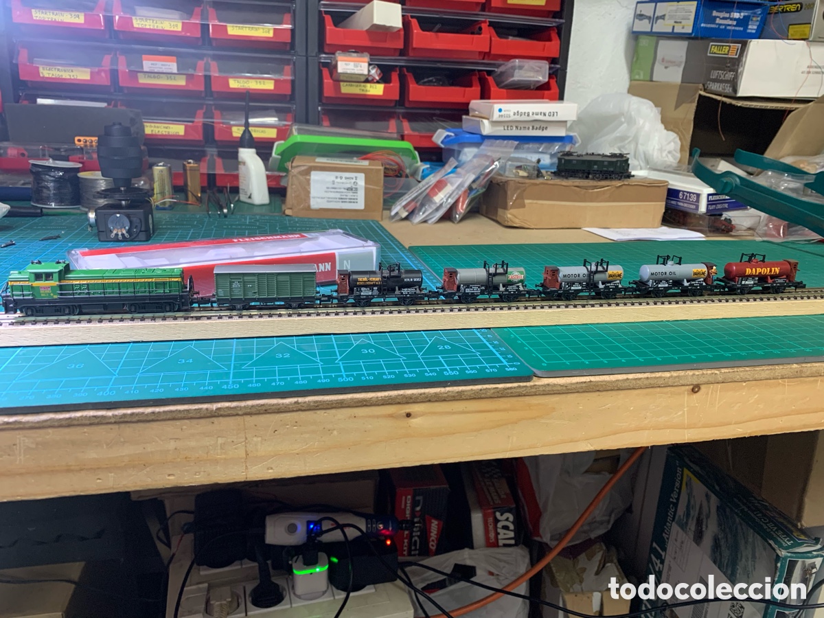 Trenes escala: Tren fleischmann N gasolinero - Foto 3
