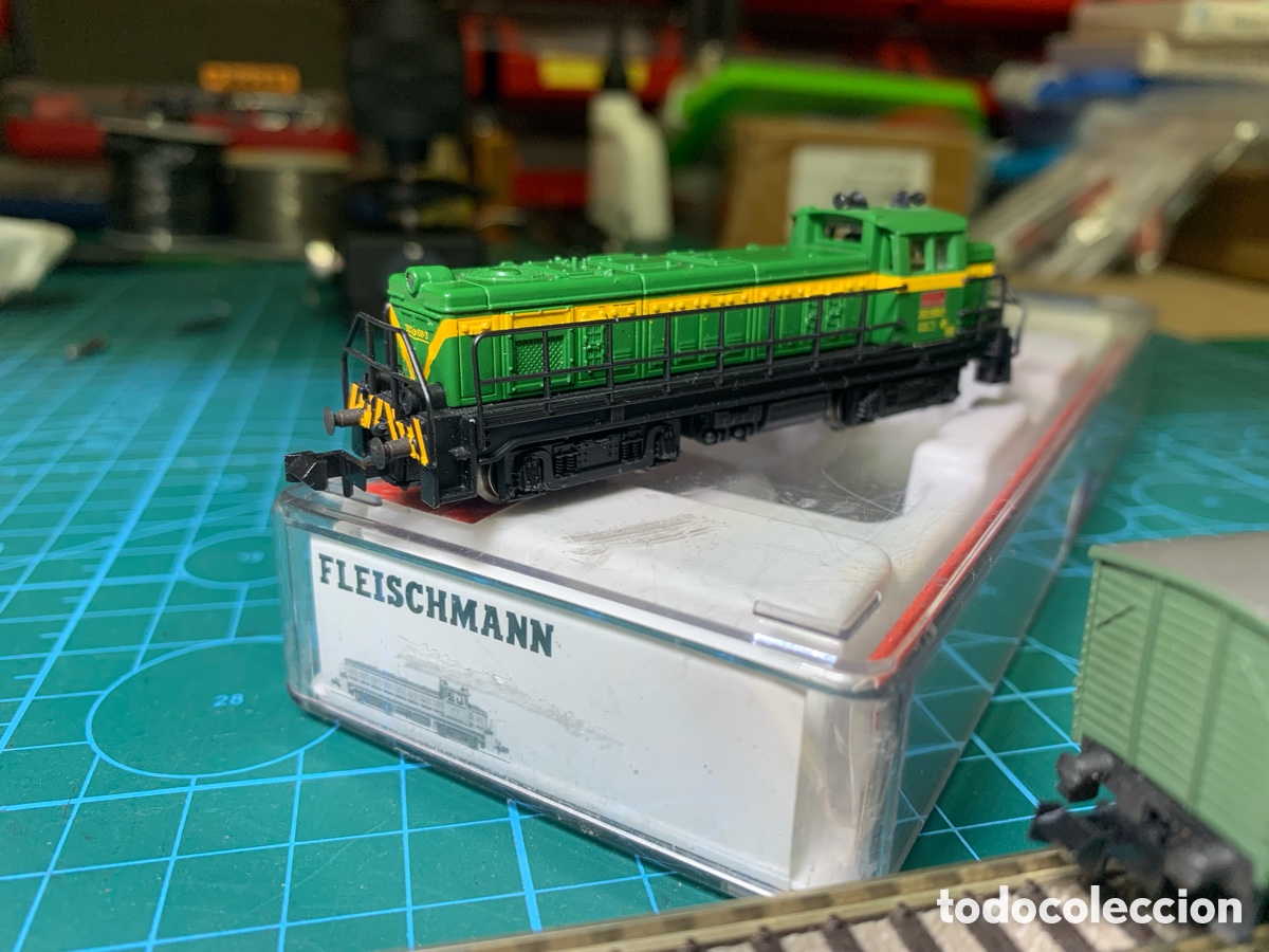 Trenes escala: Tren fleischmann N gasolinero - Foto 4