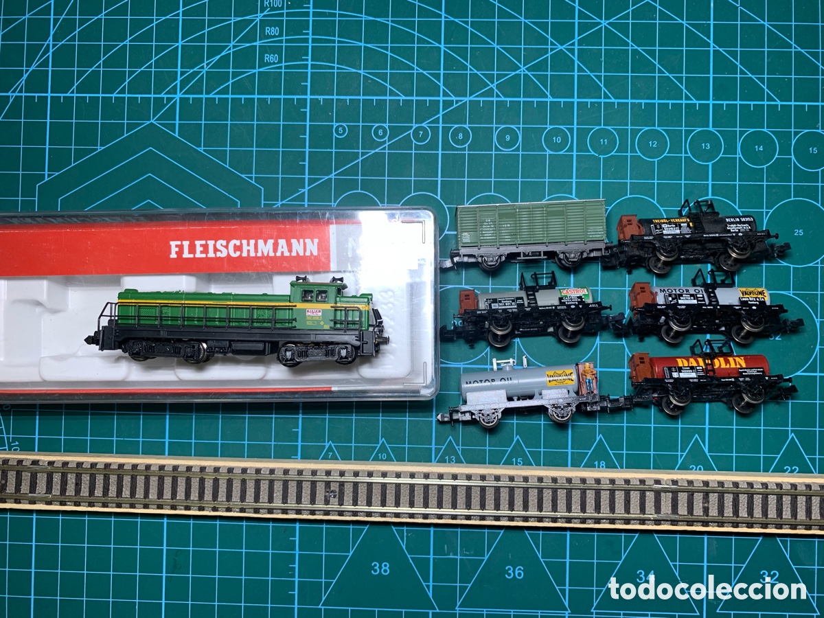 Trenes escala: Tren fleischmann N gasolinero - Foto 1