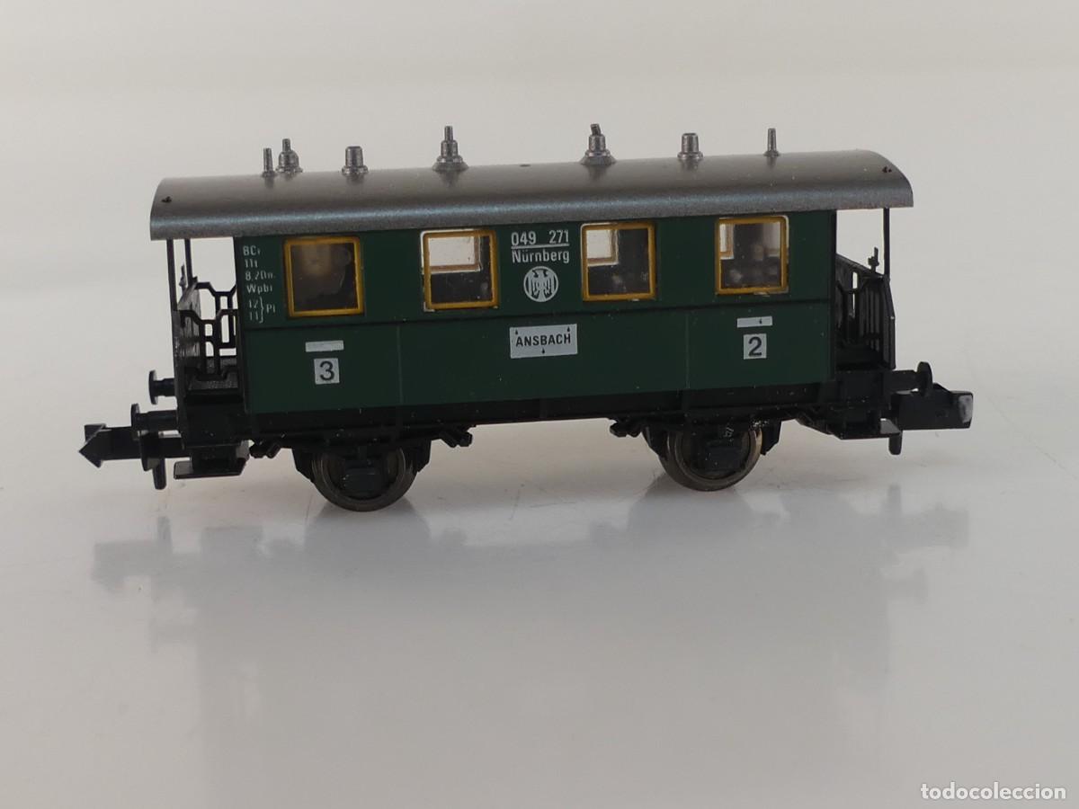 Trains &Eacute;chelle: FLEISCHMANN N, VAG&Oacute;N COCHE DE PASAJEROS REF 8052, EN CAJA