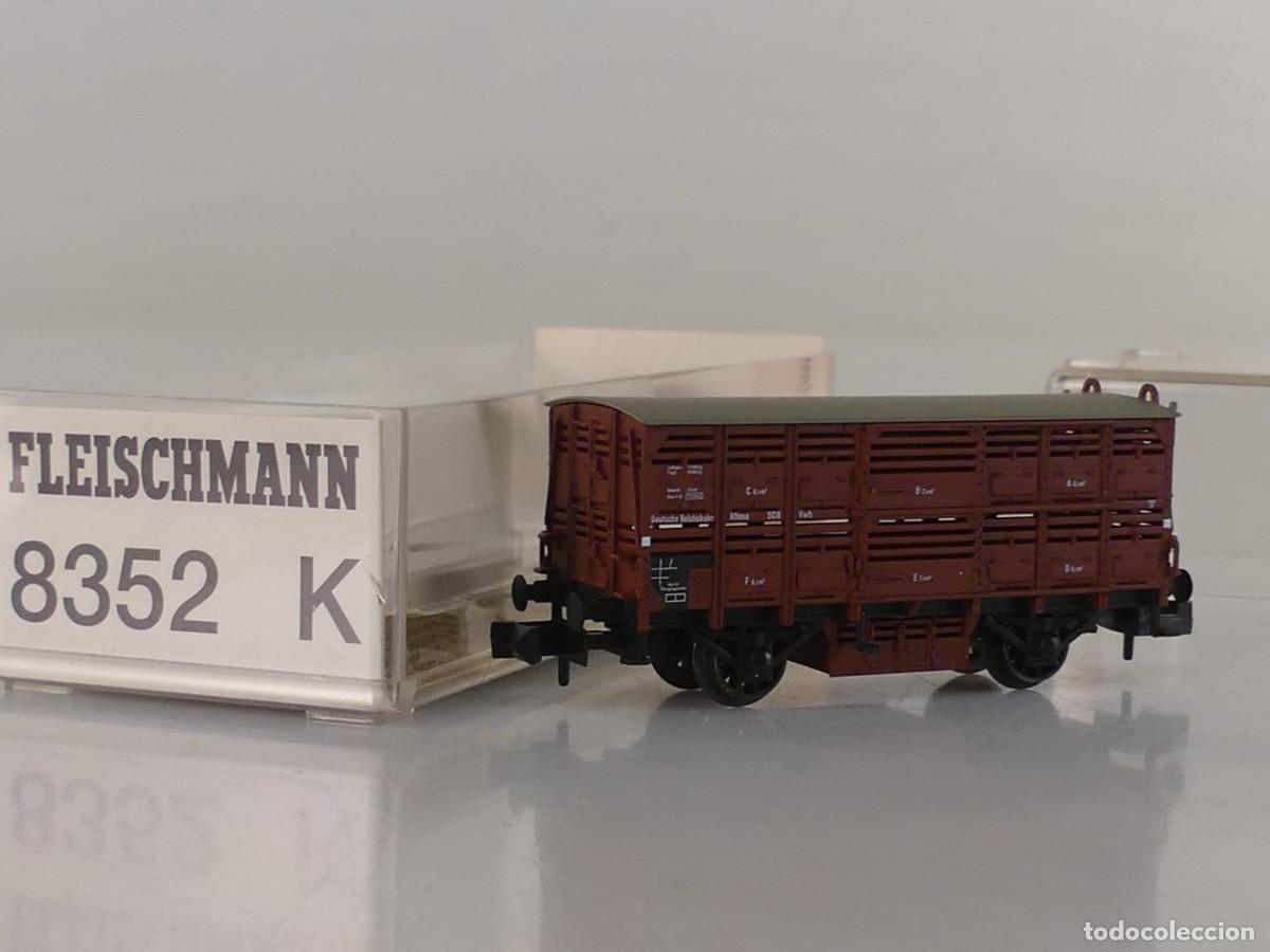 Trains &Eacute;chelle: VAGON FLEISCHMANN REF: 8352 ESCALA-N- CON CAJA