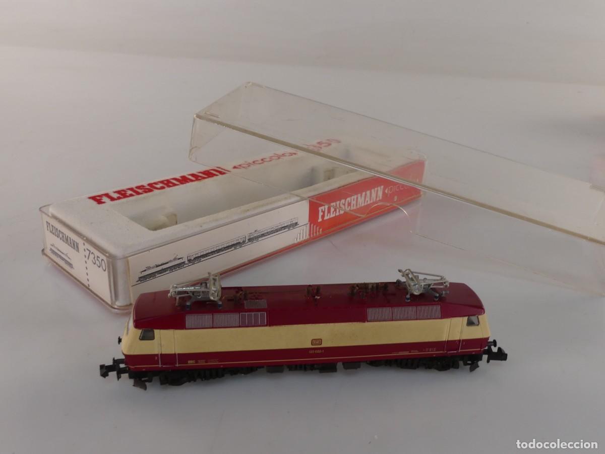 Trains &Eacute;chelle: MAQUINA LOCOMOTORA FLEISCHMANN PICCOLO 7350 EN CAJA ORIGINAL ESCALA -N-