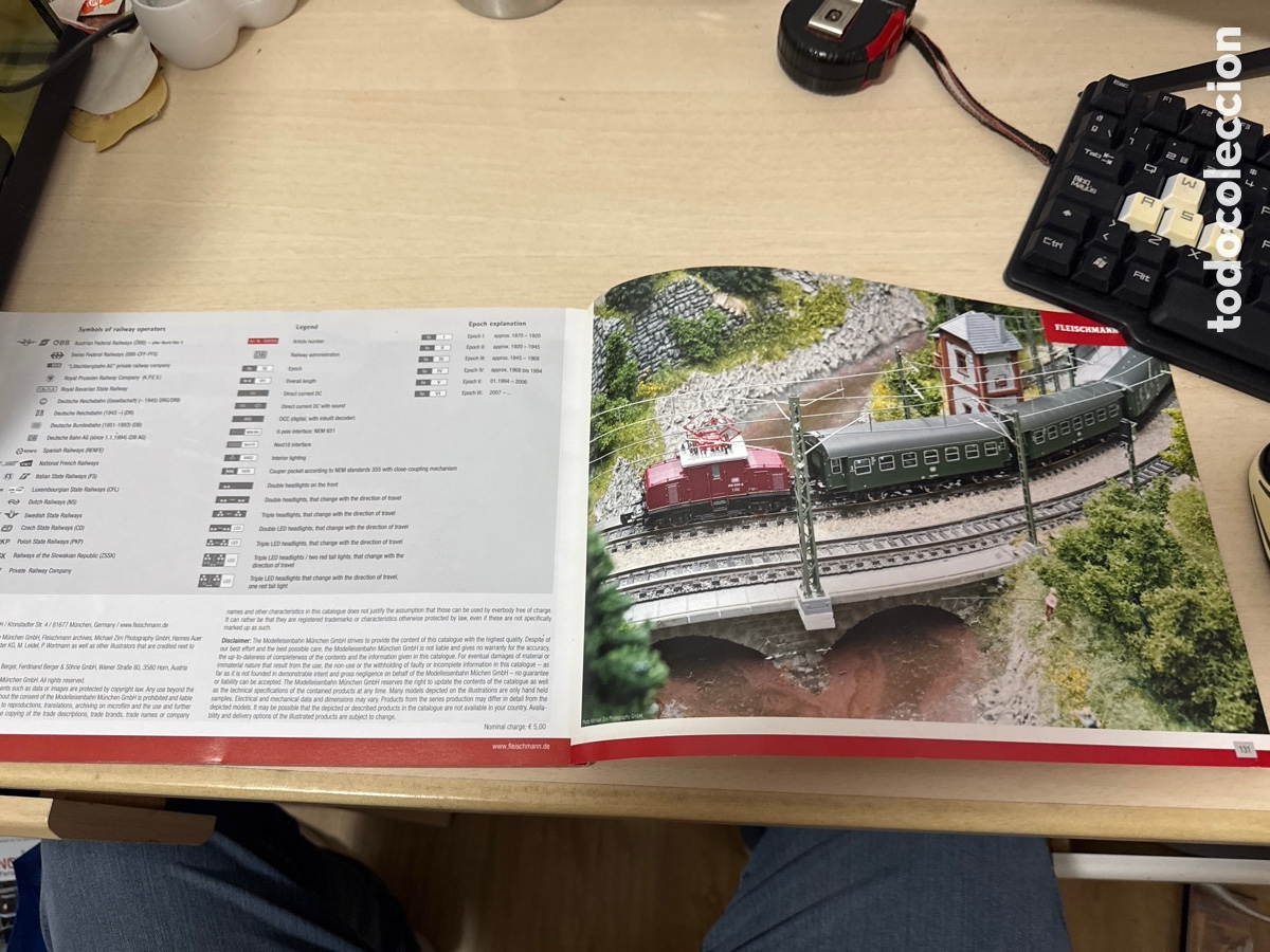 Trenes escala: CAT&Aacute;LOGO FLEISCHMANN MAIN CATALOGUE 2018 2019 TREN - Foto 5