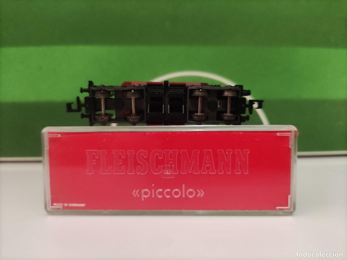 Trenes escala: Vag&oacute;n Mercanc&iacute;as Fleischmann REF 8525 Escala N - Foto 6