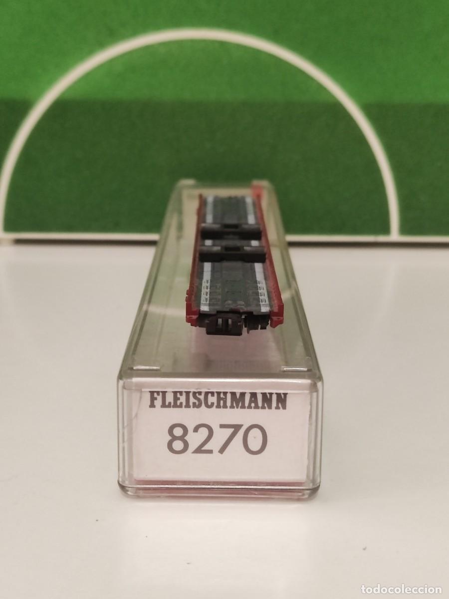 Trenes escala: Vag&oacute;n plataforma Fleischmann REF 8270 Escala N - Foto 4