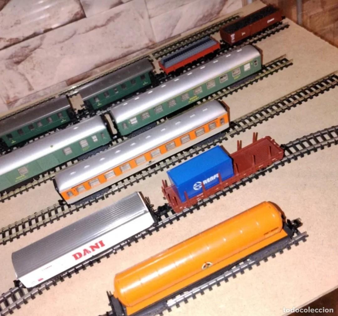 Trenes Escala: 11 vagones variados escala N