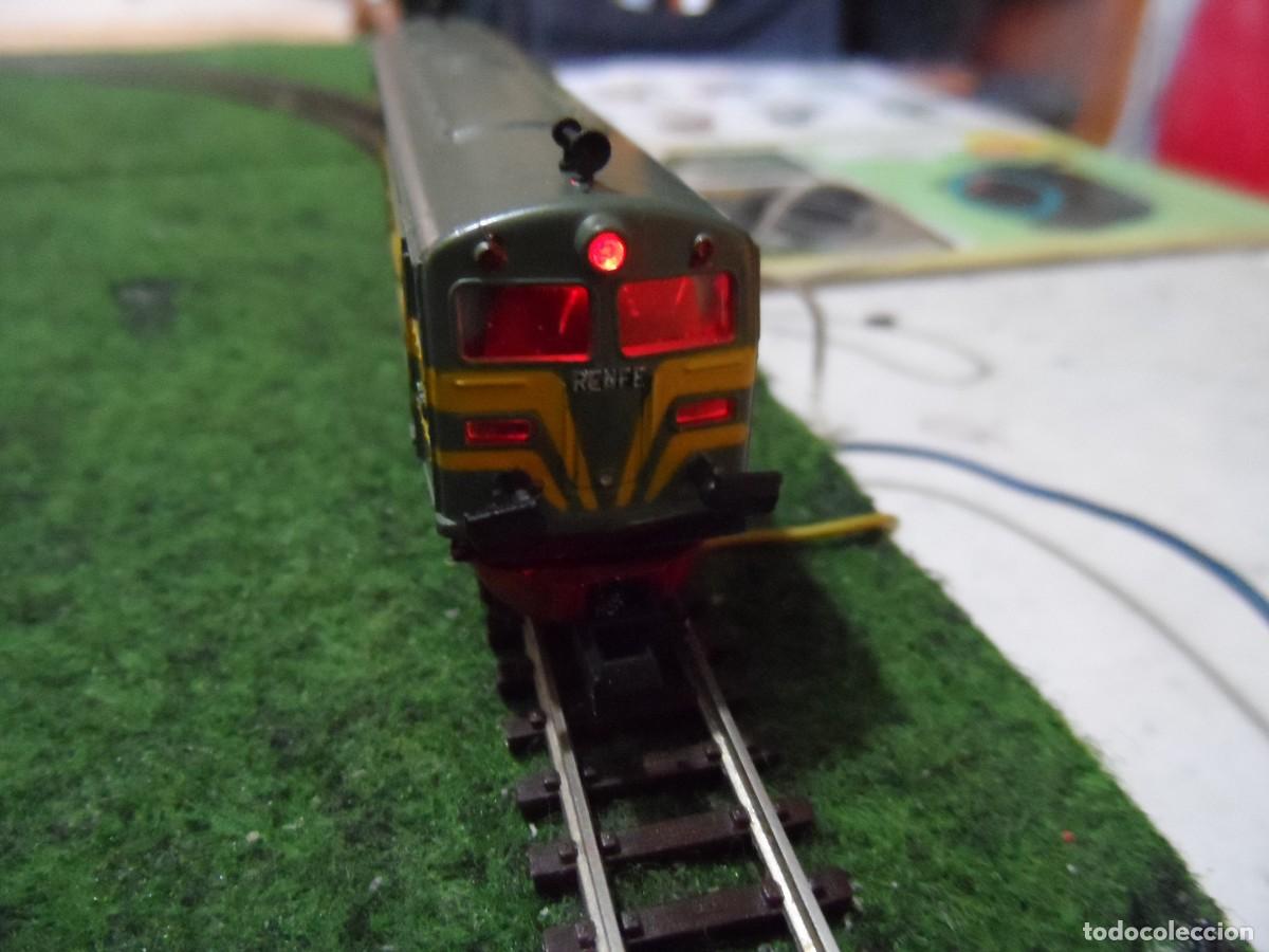Comboios Escala: LOCOMOTORA ALCO 2100 RENFE IBERTREN REMOTORIZADA CON FLEISCHMANN ESCALA N