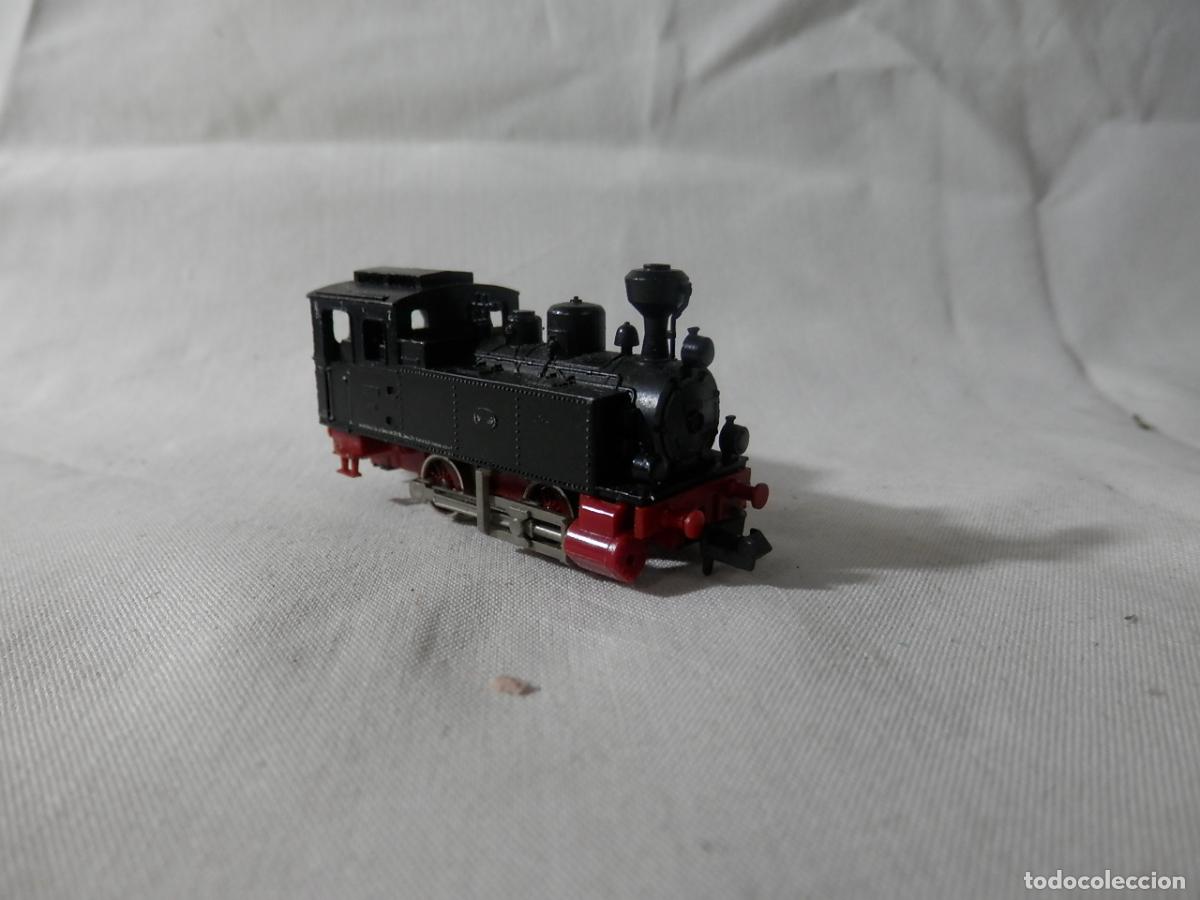 Trenes escala: LOCOMOTORA VAPOR ESCALA N DE FLEISCHMANN