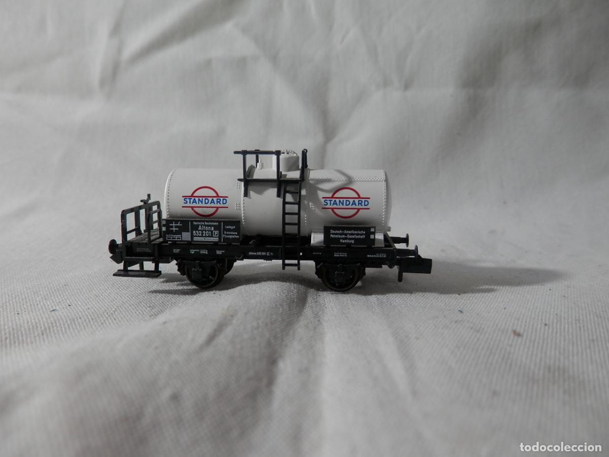 Trenes escala: VAGON CISTERNA ESCALA N DE FLEISCHMANN